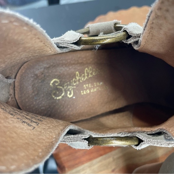 Seychelles Anthropologie Impossible Sand Booties Heel 7.5 suede - Picture 5 of 9